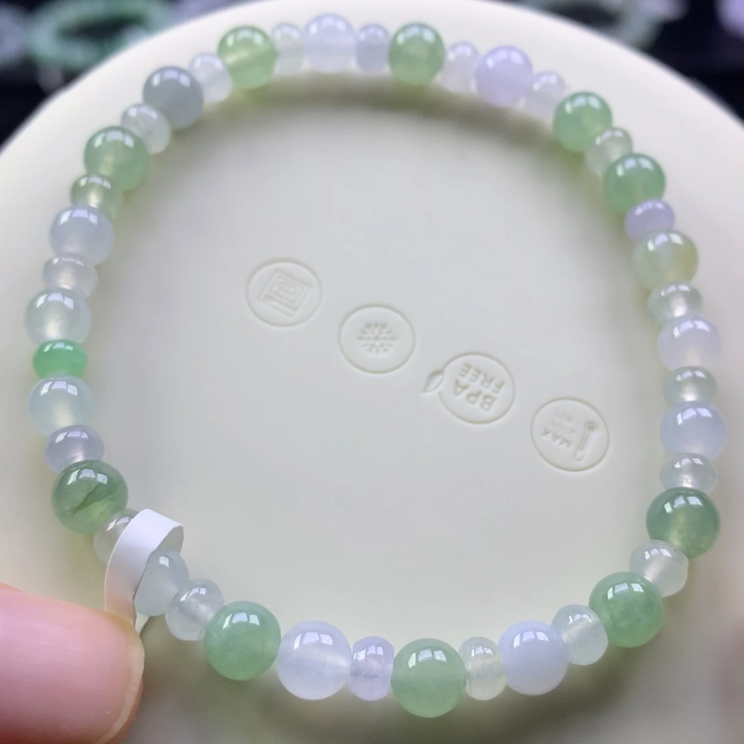 未镶嵌手串翡翠卡6