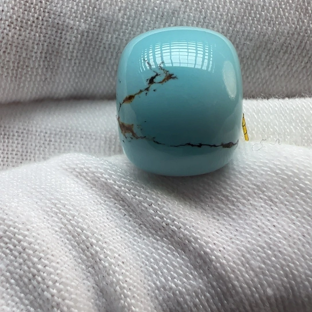 江***人绿松石未镶嵌配饰13.4×10.8