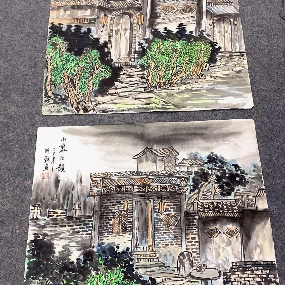 国画国画作品展示