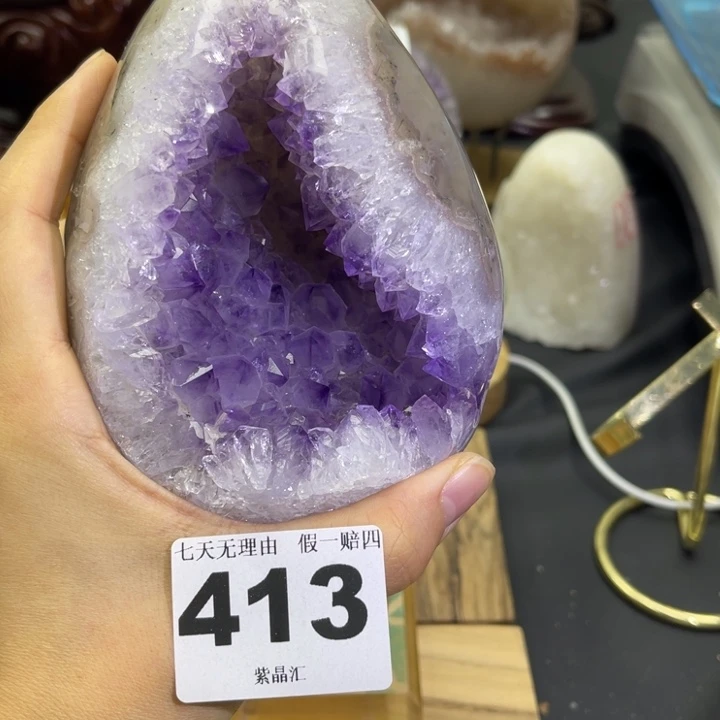 未镶嵌紫晶大型摆件（非配饰）