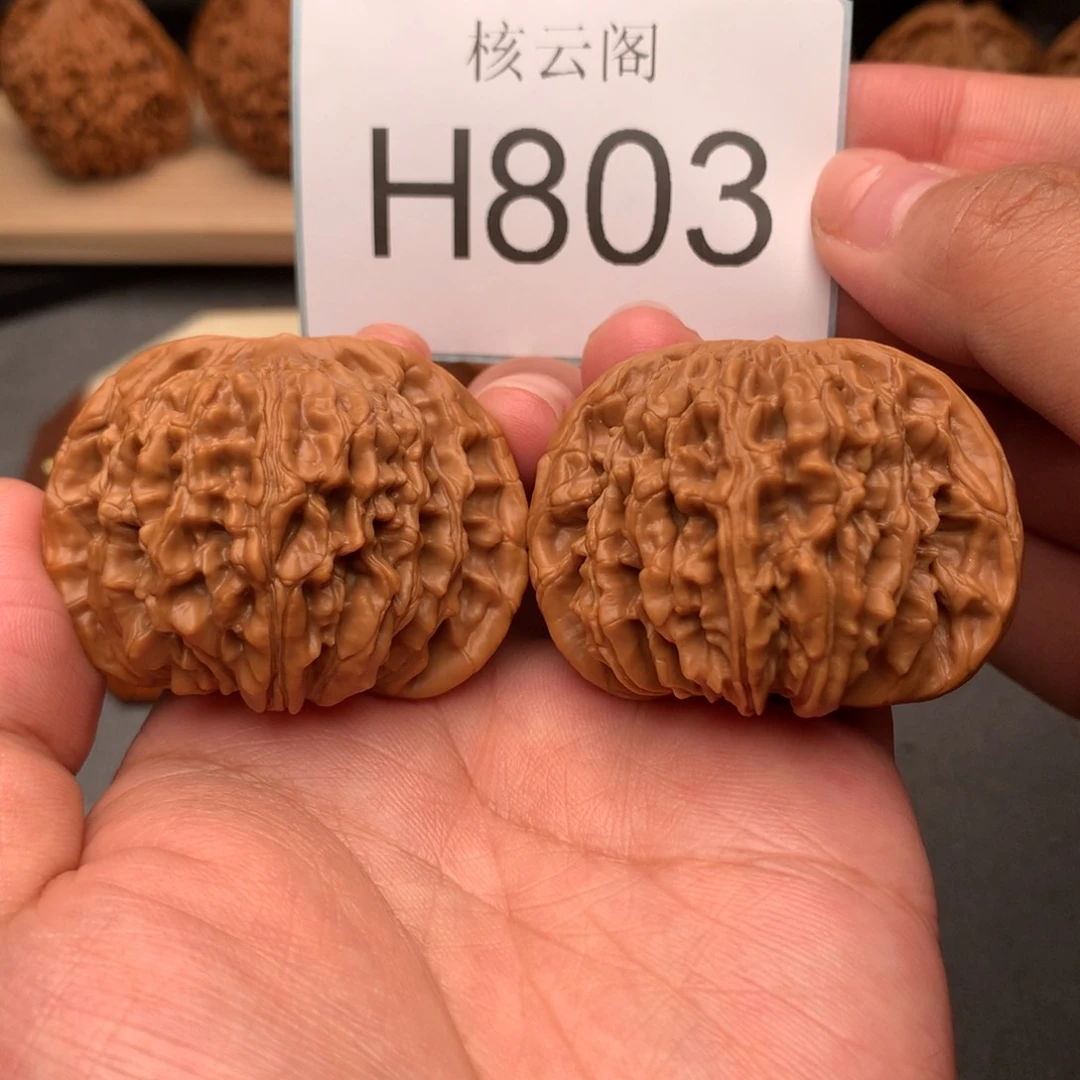 文玩核桃把件47汉高楼