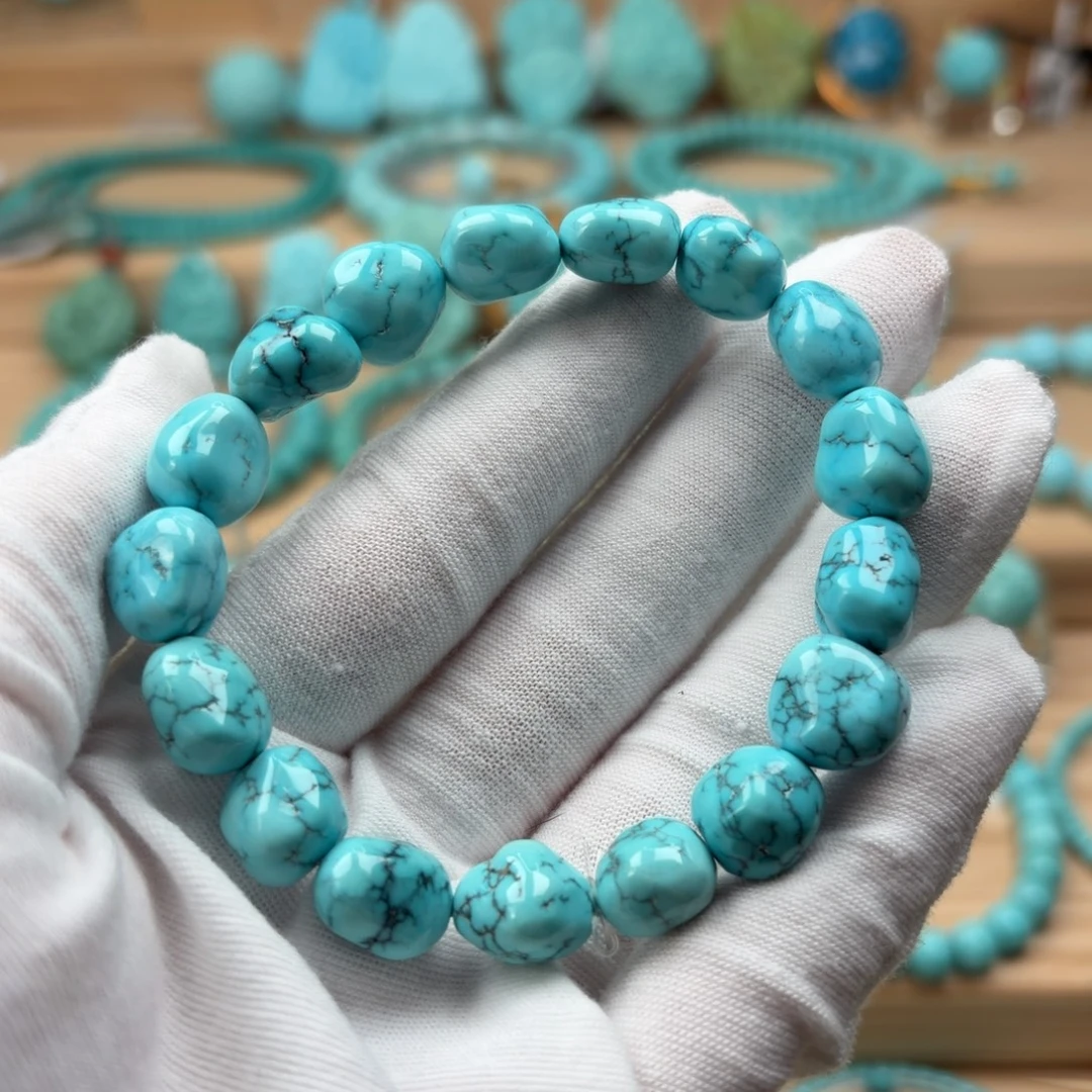 绿松石未镶嵌珠宝奇石