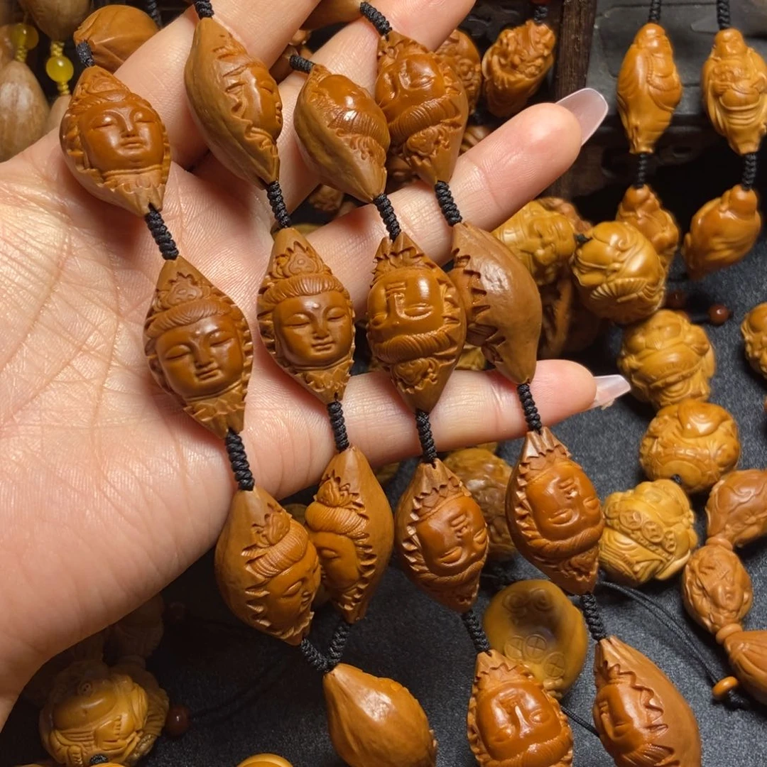 【闪购商品】手串/手链橄榄核梅****I包衣观音脖挂