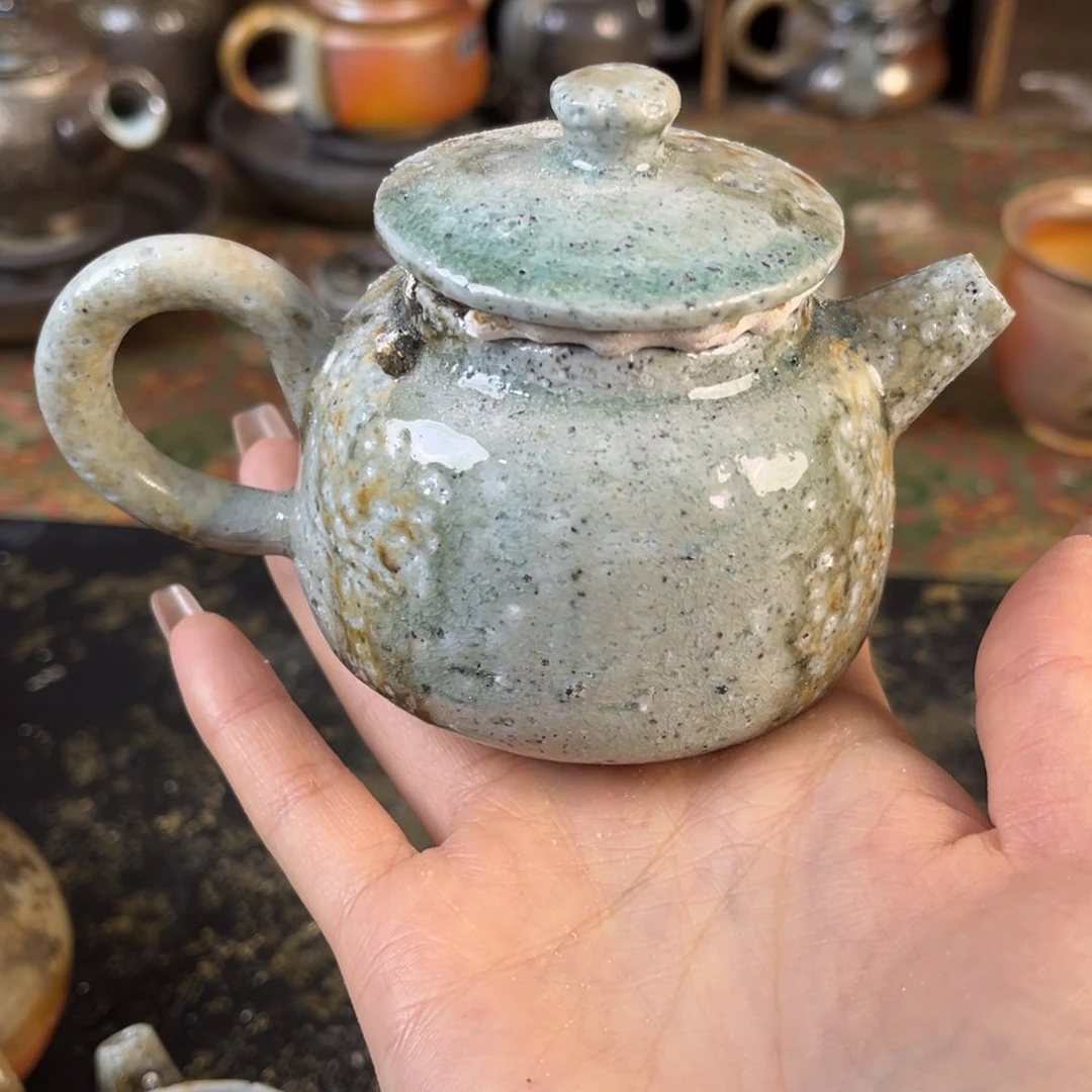 杯?***葭柴烧茶器粗陶微瑕