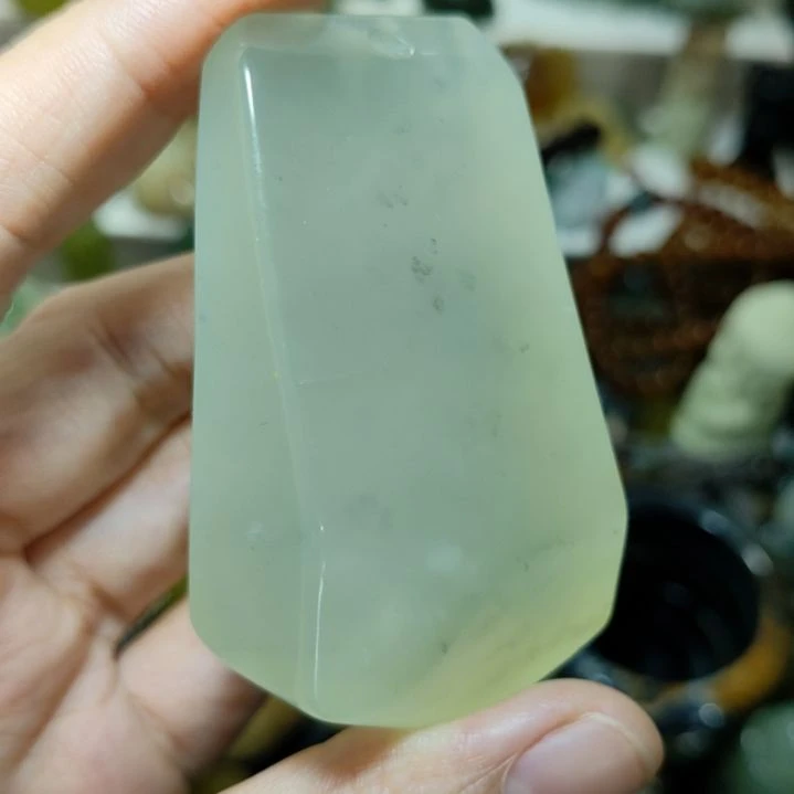 未镶嵌岫玉手把件款式