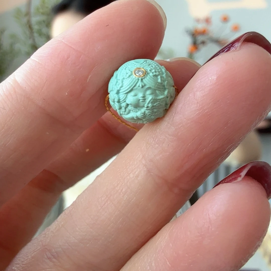 绿松石未镶嵌珠宝奇石