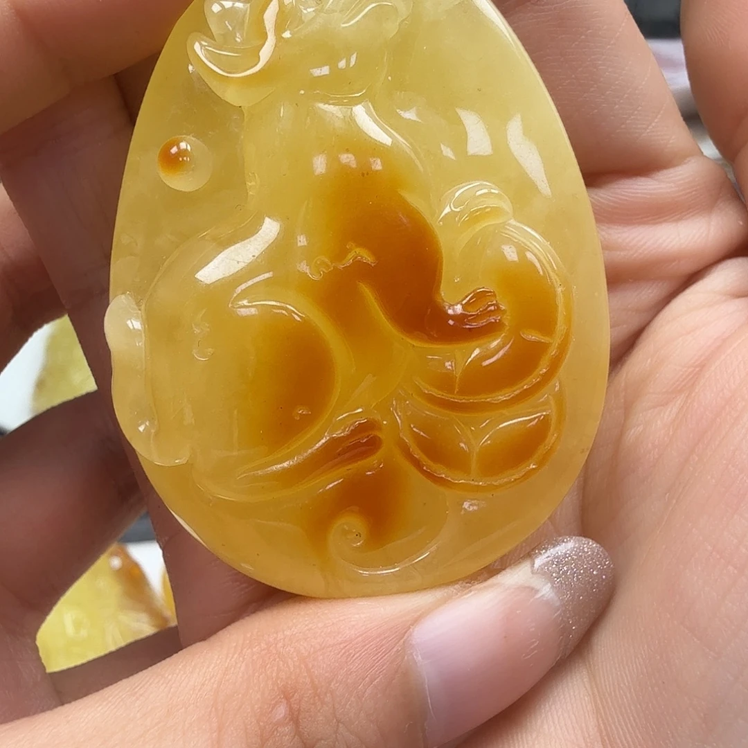 琥珀未镶嵌裸石你好