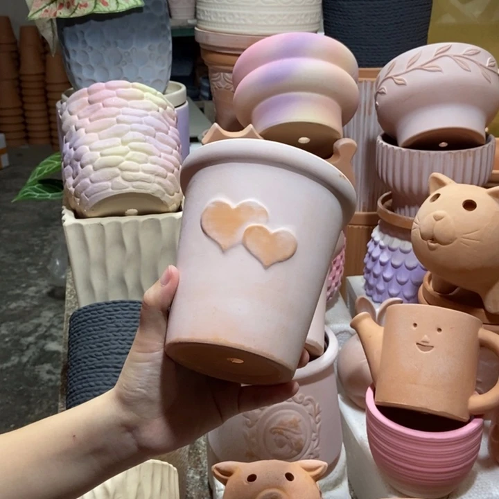 13×13雾化桃心1个