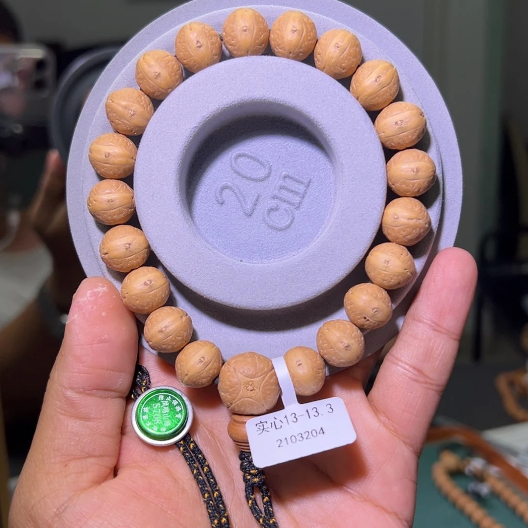 凤眼菩提吊坠实心