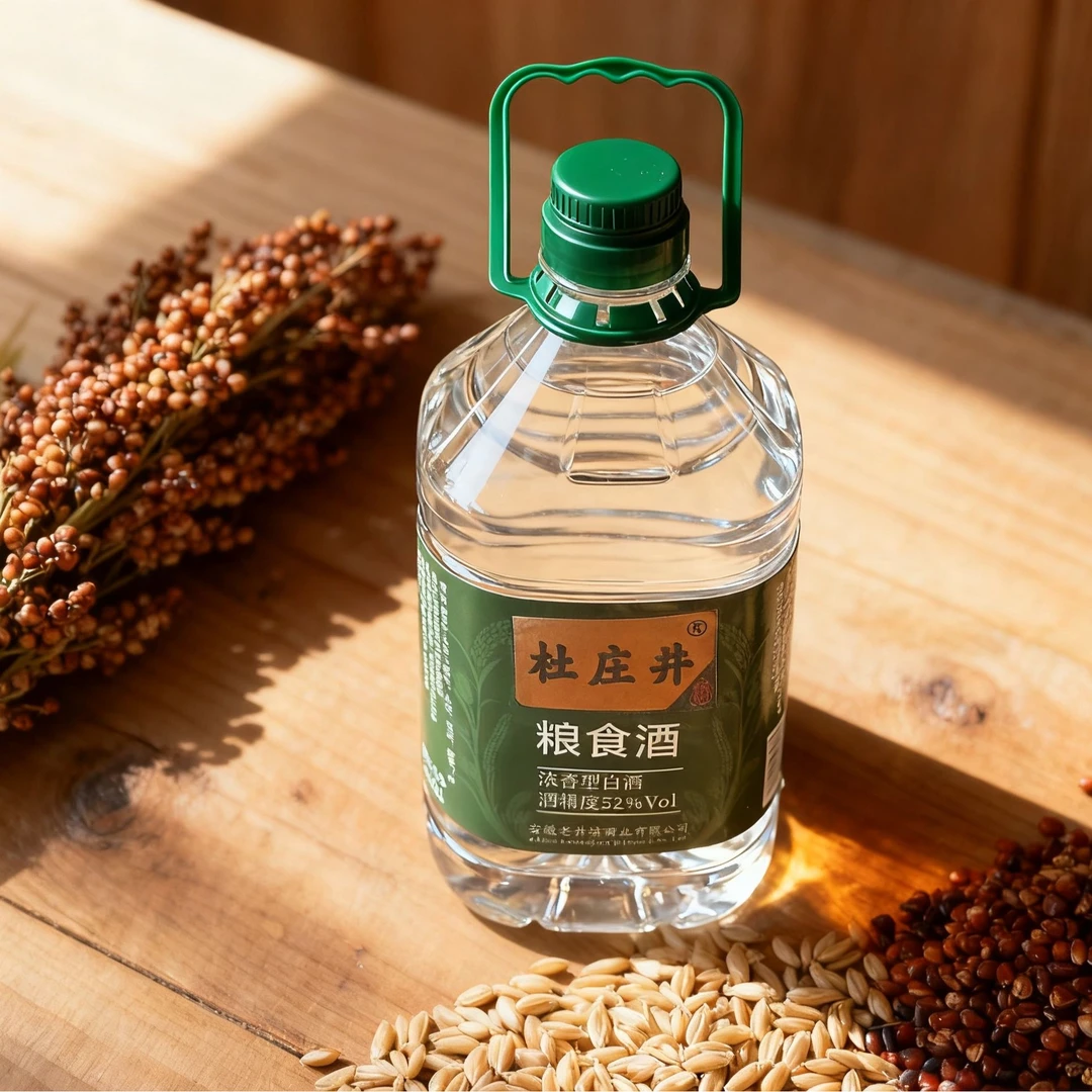 杜庄井老田酒厂补贴五粮酿造52度2.5L