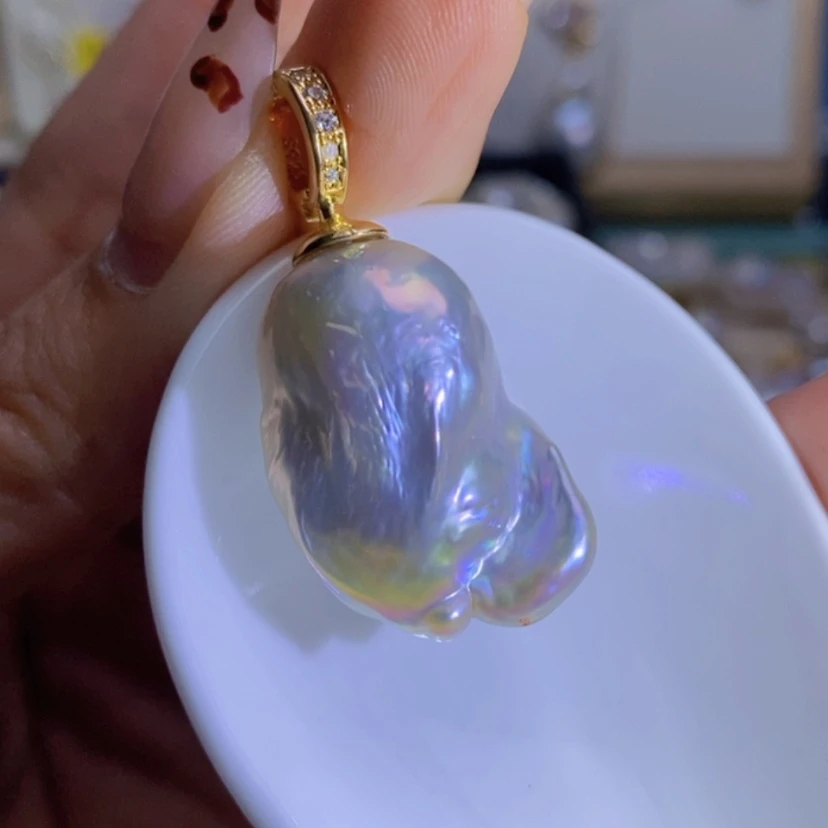 【闪购商品】淡水珍珠天然淡水珍珠合金