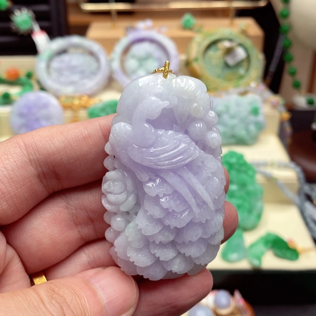 颈饰未镶嵌翡翠翡翠吊坠