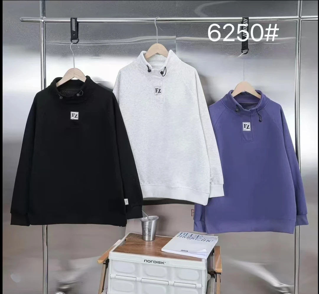 【6250-黑色】青少年潮品卫衣