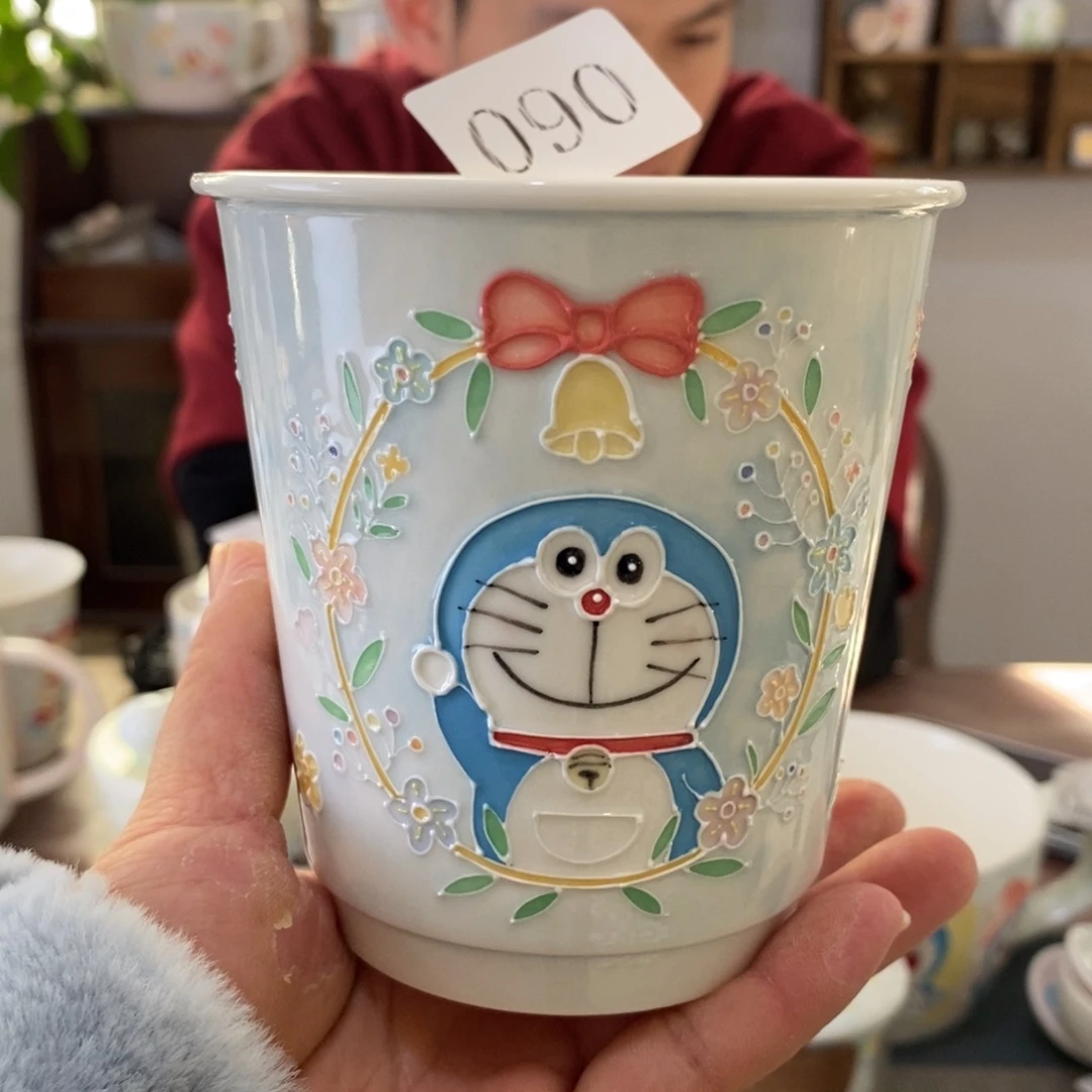 瓷片景德镇釉下彩手绘