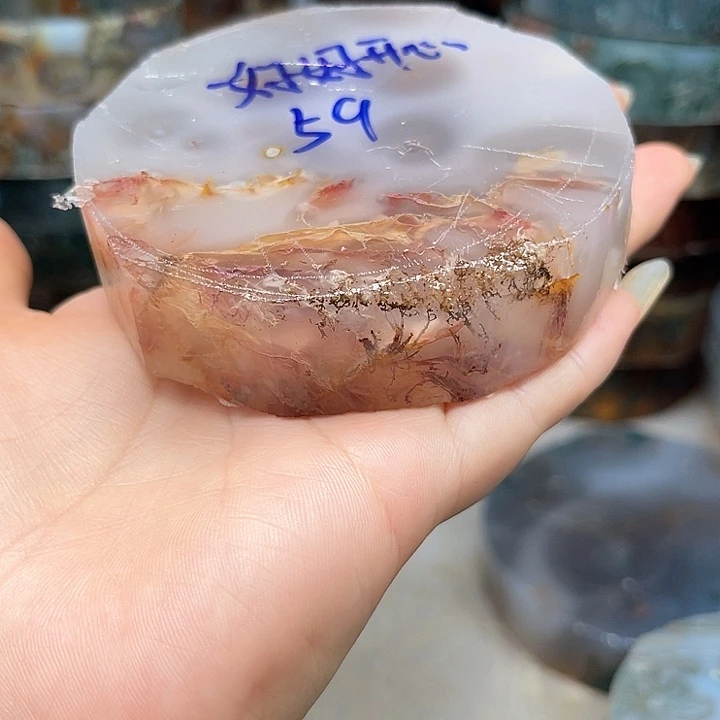 好***心定制玛瑙定制水草玛瑙手镯