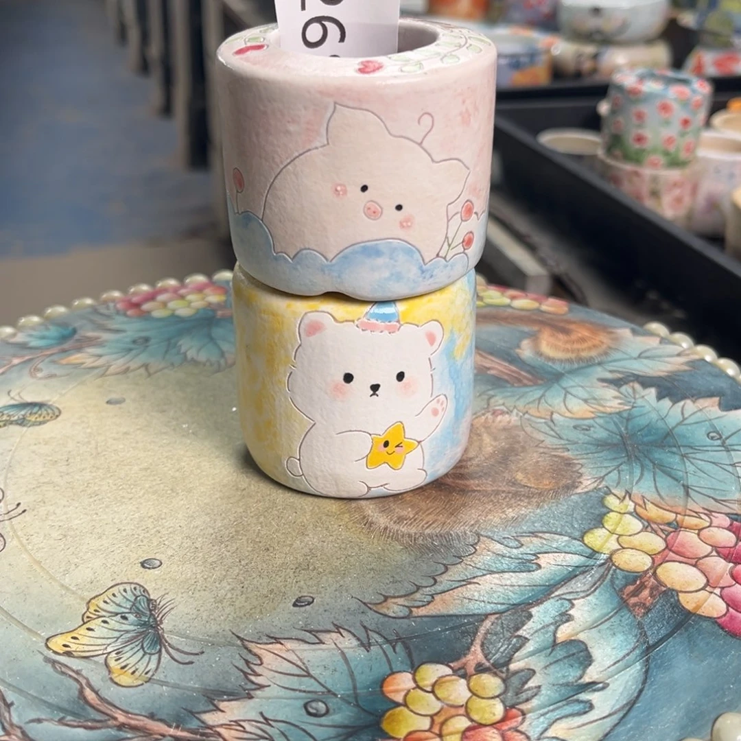 M***多268多肉花盆   2个