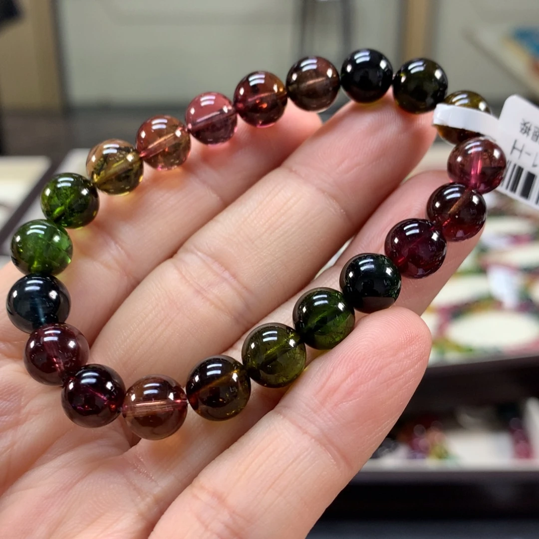 未镶嵌碧玺手链8.8左右