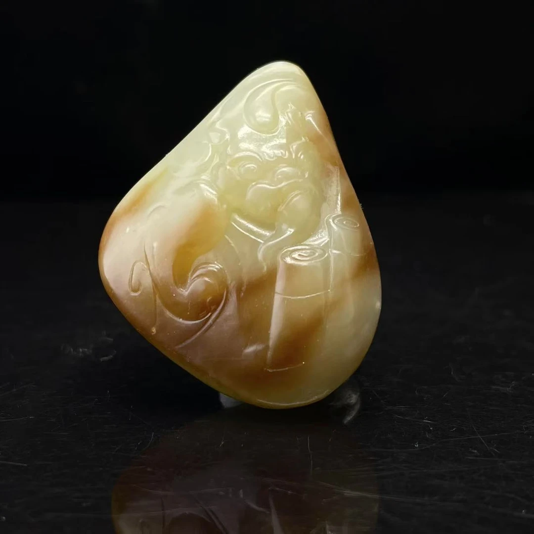 S655 和田玉吊坠 TY922024