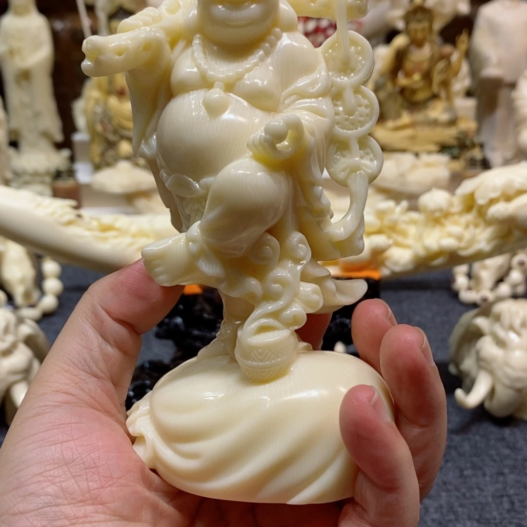 鸿***途弥勒摆件工艺品摆件