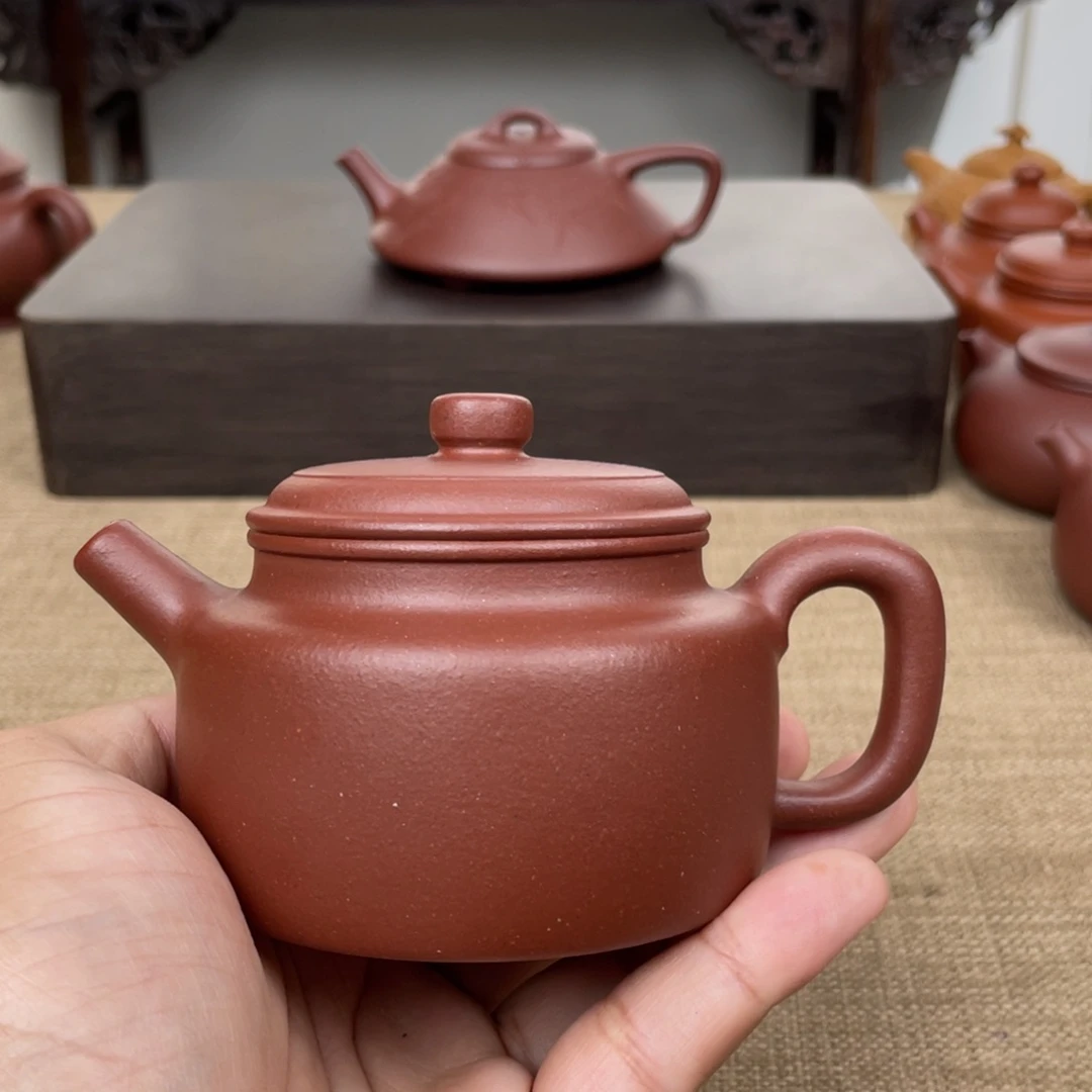 茶壶紫砂德钟 约180cc 底槽清