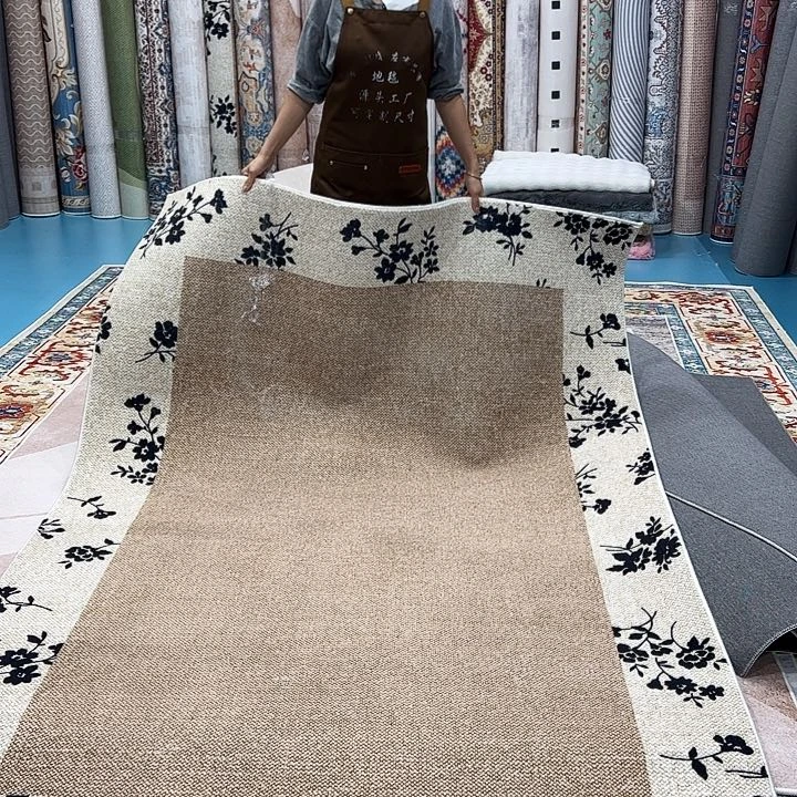 混纺160×230精编细砂棉布底仿羊绒微瑕误差正负1-3厘米