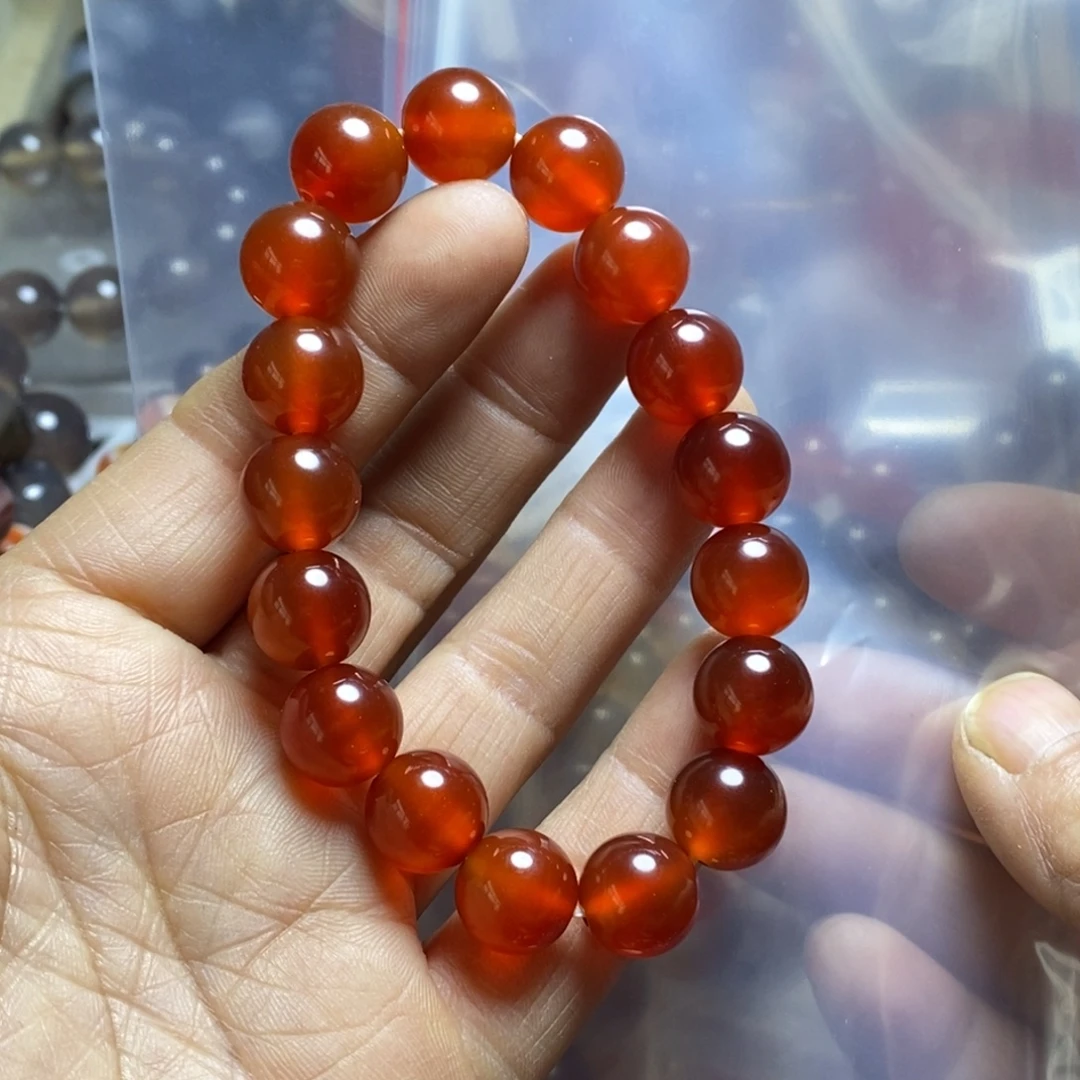 子***炑玛瑙/玉髓未镶嵌手链