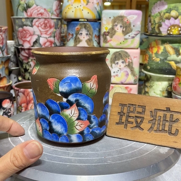 景德镇艺术手绘作品