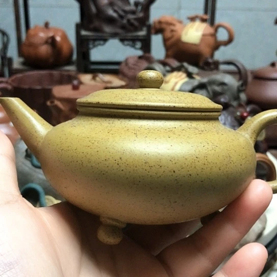茶壶紫砂200C三足孤品特价