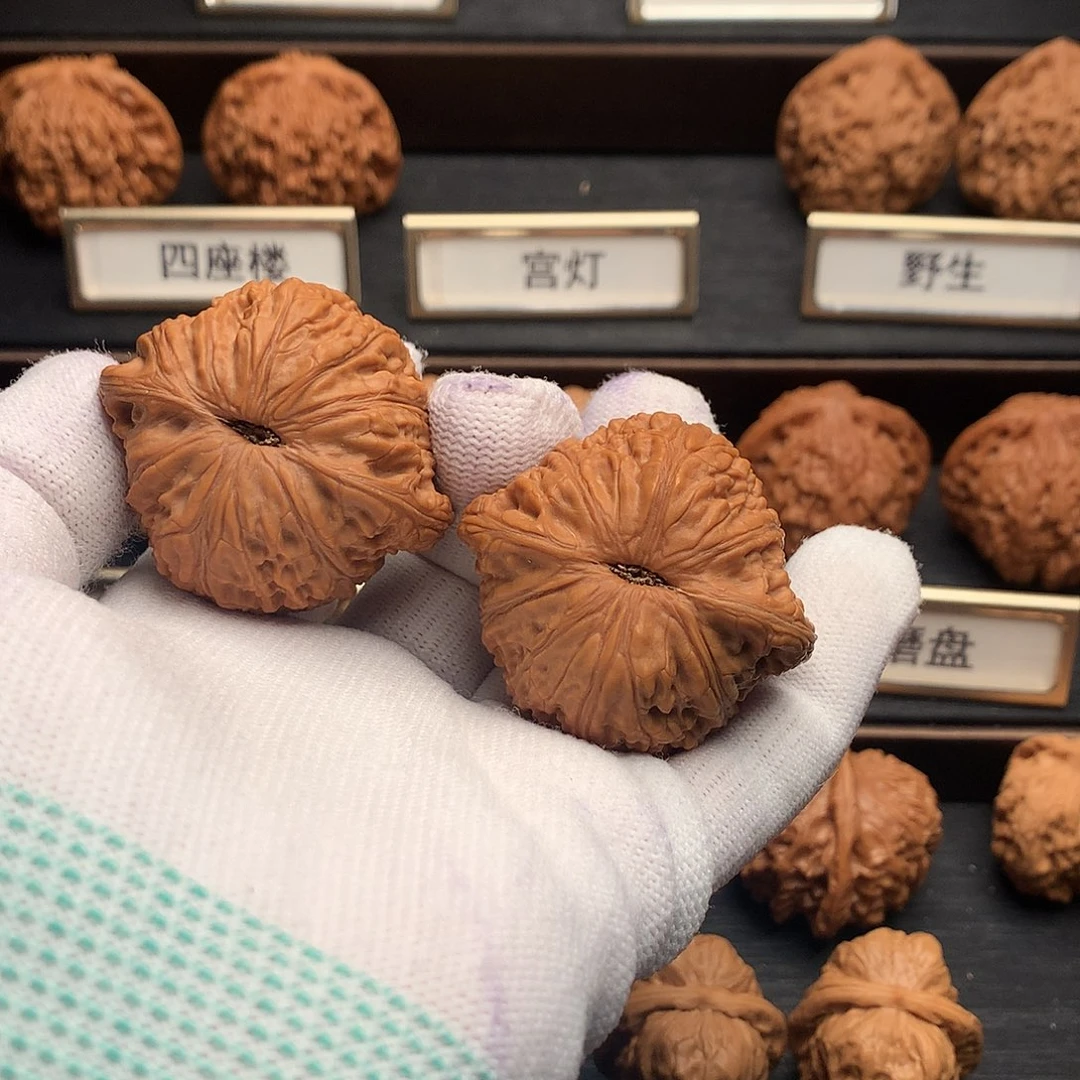 文玩核桃吊坠呼*圈42号泥鳅背44