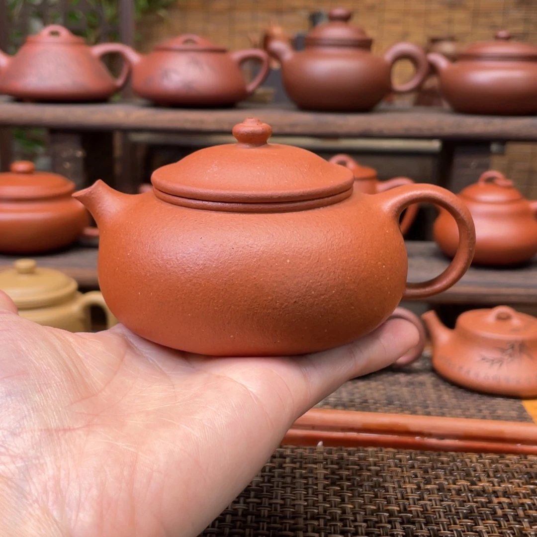 茶壶紫砂宜兴原矿紫砂手工制全190