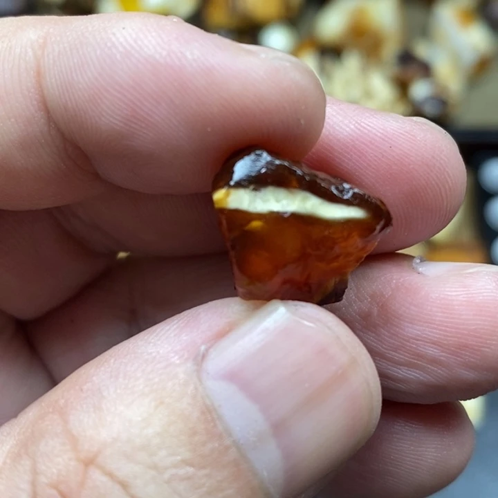 定制琥珀未镶嵌琥珀蜜蜡定制