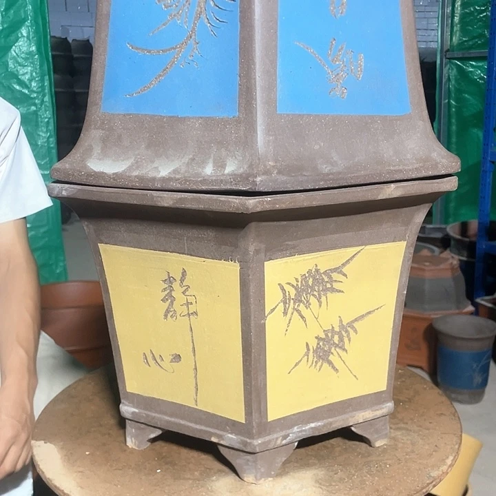 40蓝色六方40黄色六方