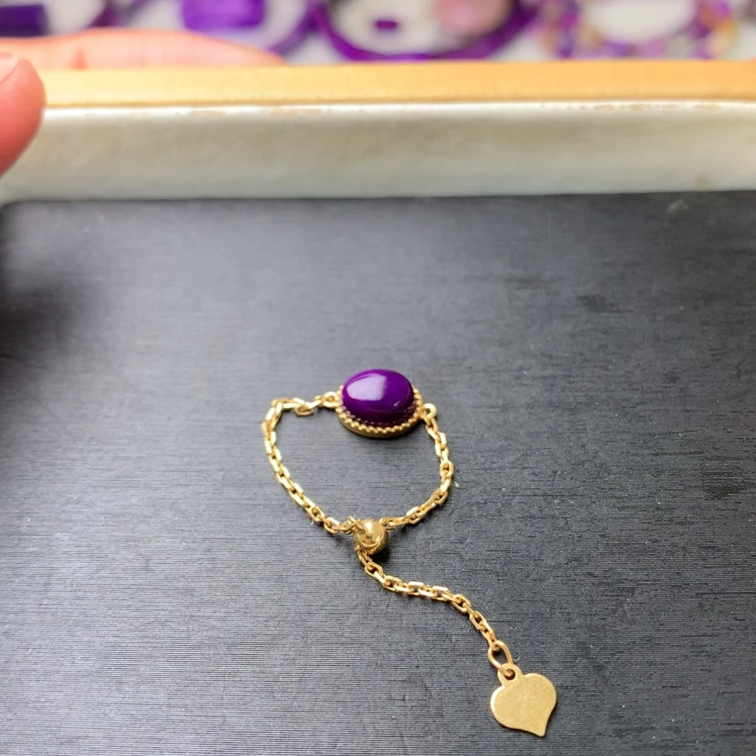 苏纪石（舒俱来）18K金镶嵌戒指