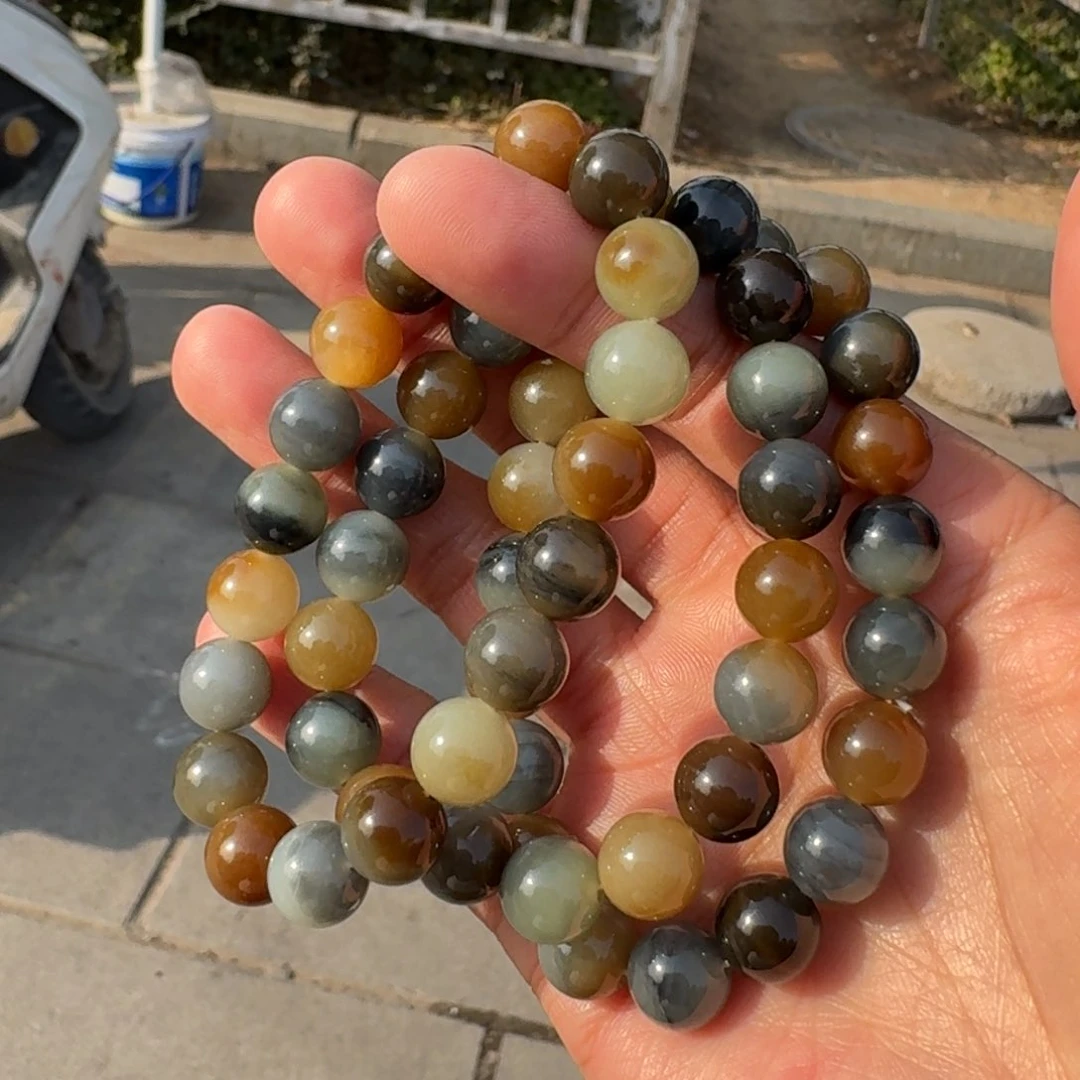 和田玉颈饰未镶嵌卡10楼兰高货多样性拍一发一