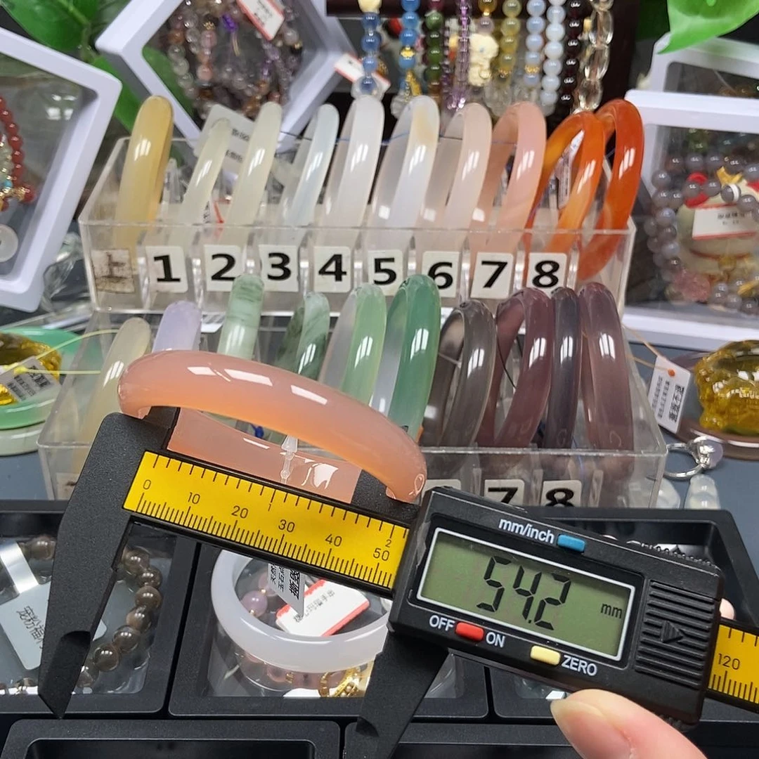 玛瑙/玉髓手镯未镶嵌元****4