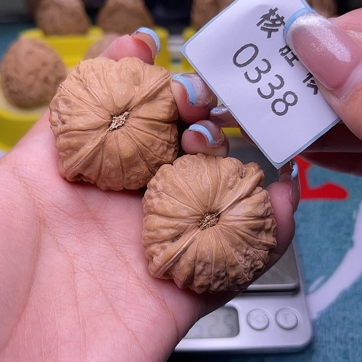 文玩核桃把件南瓜墩42.0338