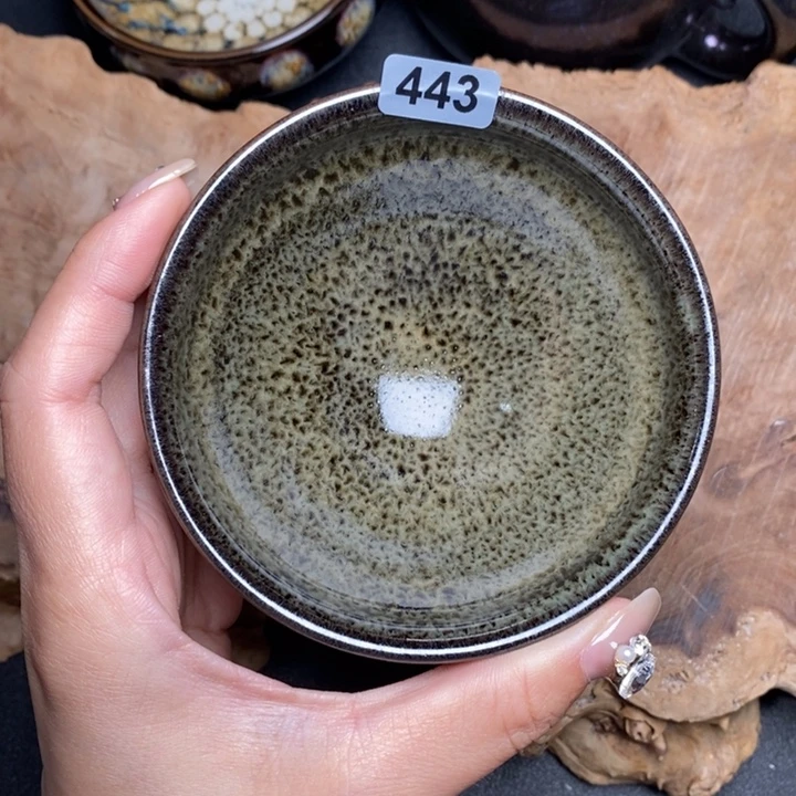 茶盏建窑建盏主人杯443