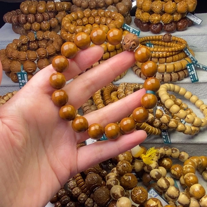 紫金鼠手串精品光珠卡12+