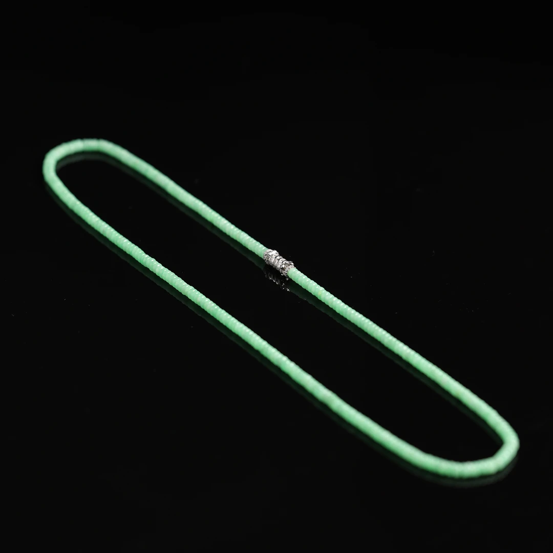 本真 | 一团和气 | 原创设计精品果绿翡翠算盘珠项链