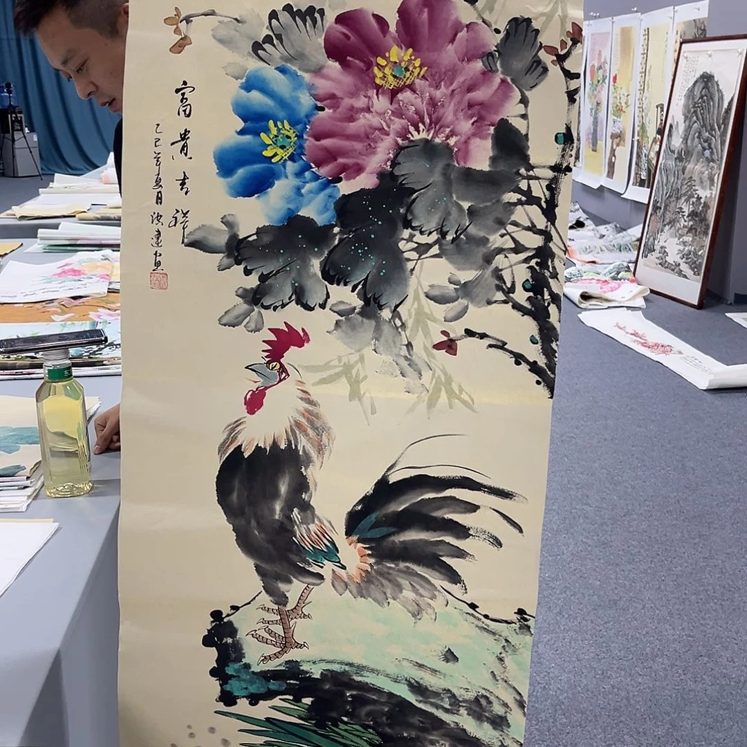 国画国画老师作品