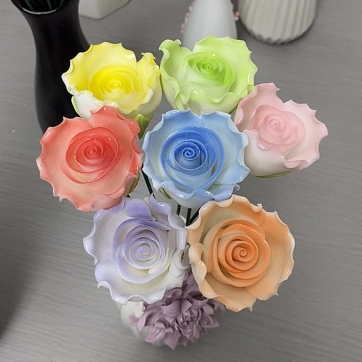 陶瓷陶瓷材料加工7朵