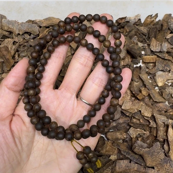 青***哥沉香沉香香囊张勺子沉水0.6