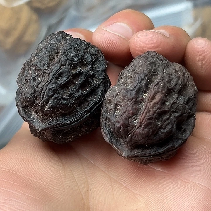 文玩核桃把件8号血蟾38尺