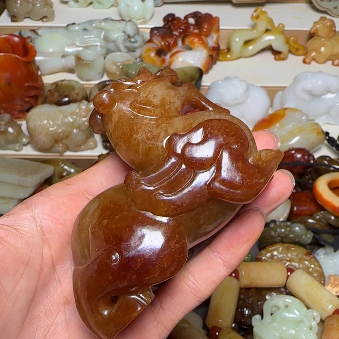 玄***真和田玉未镶嵌颈饰