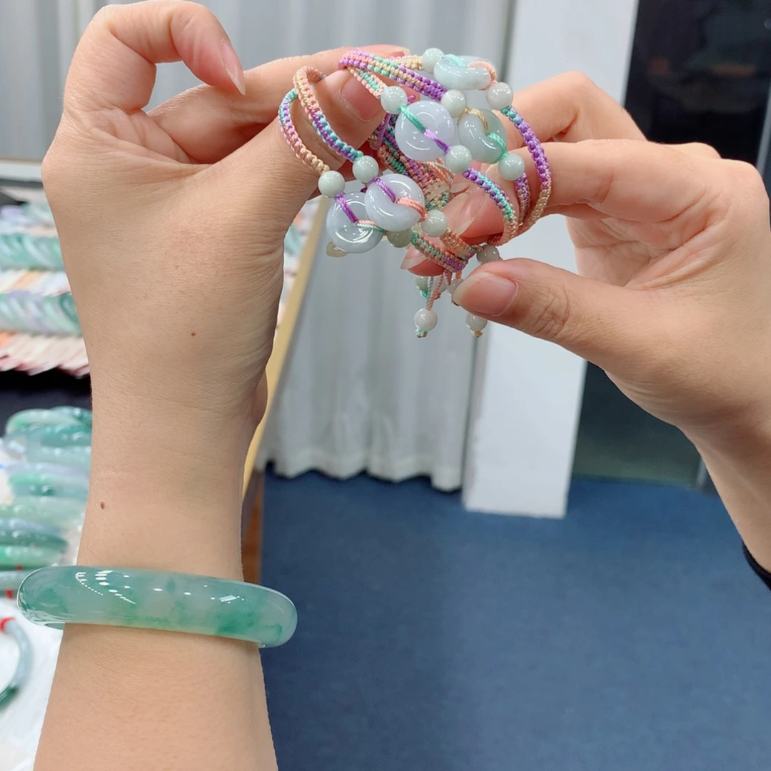 小***️翡翠未镶嵌手链买断