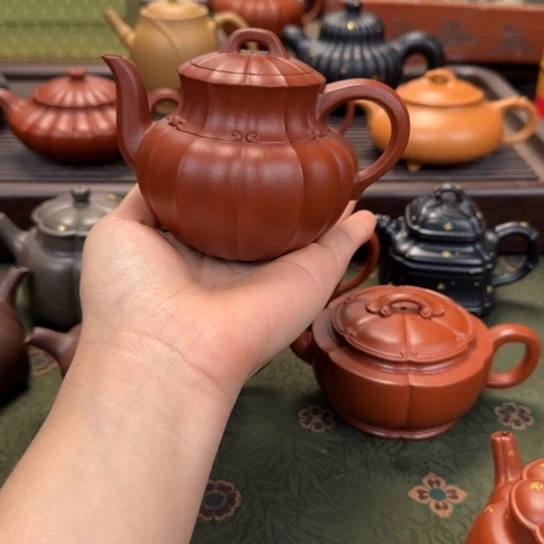 老***友茶壶紫砂宜兴紫砂小鉴心