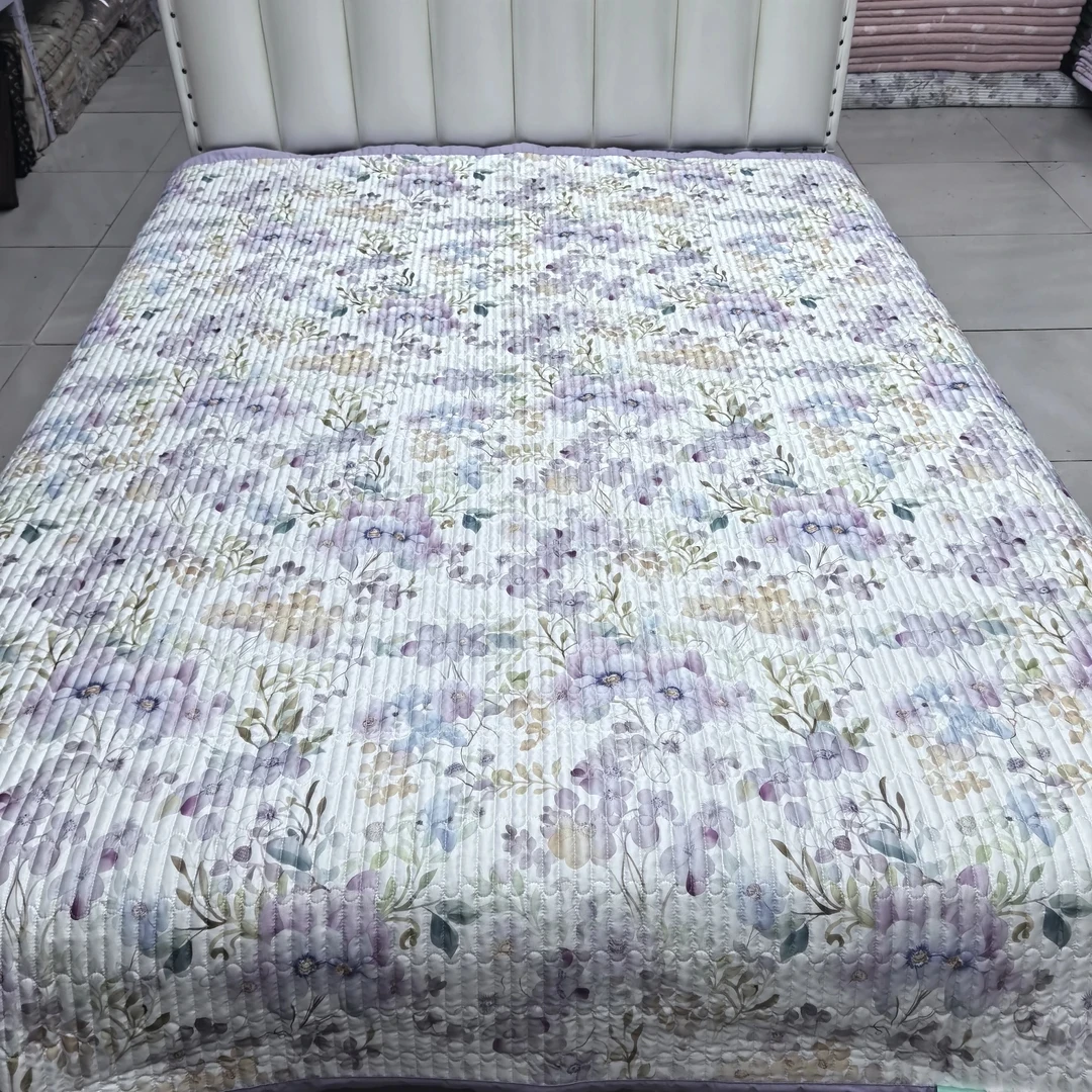 天丝凉席《紫色万花筒》2米✕2.3米