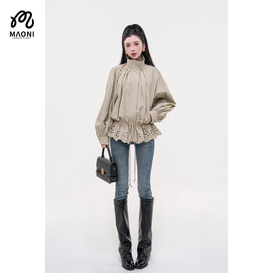 毛妮LADIESFIRST【经典永恒】修身显瘦时髦牛仔裤气质直筒裤L2371