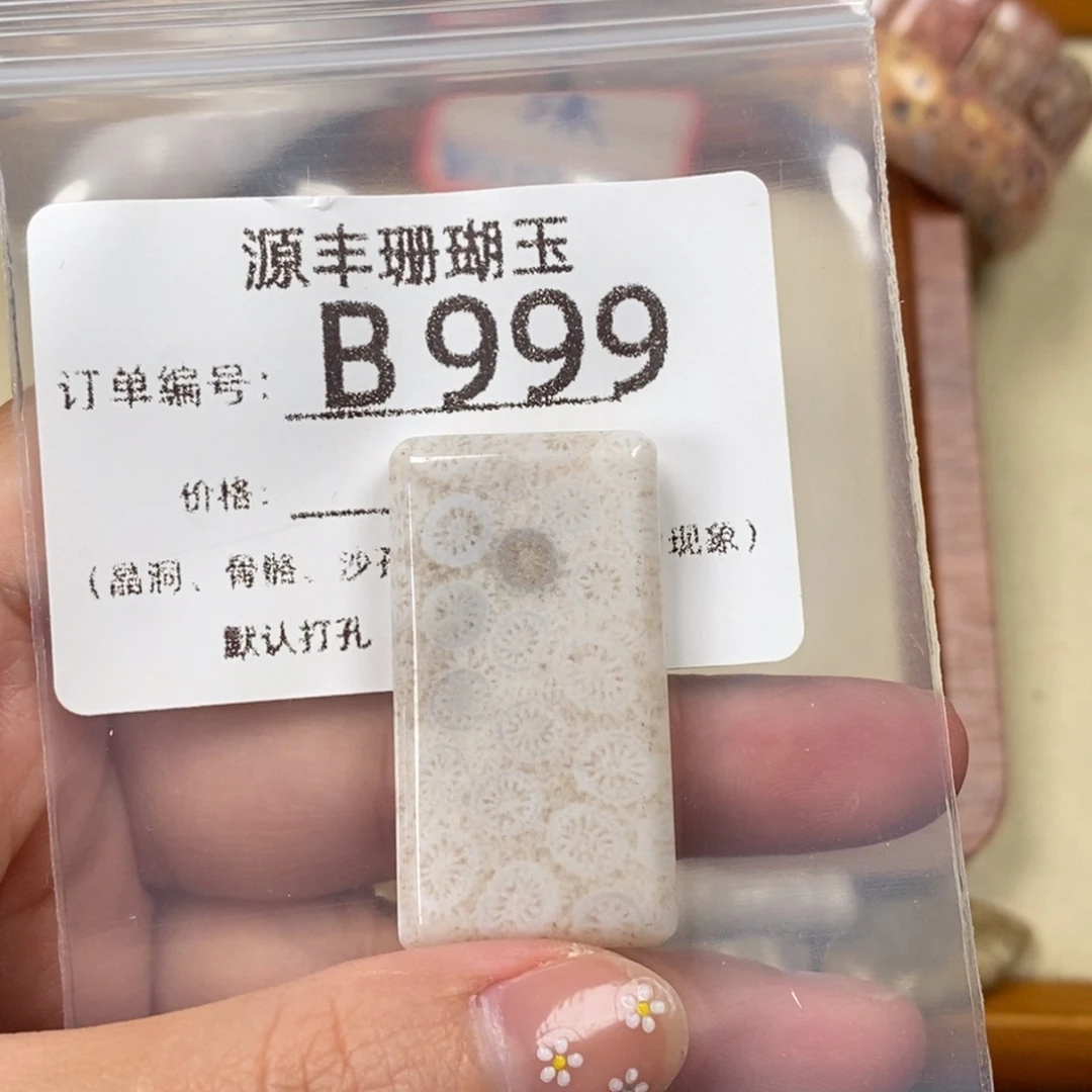 黑***配硅化玉未镶嵌颈饰