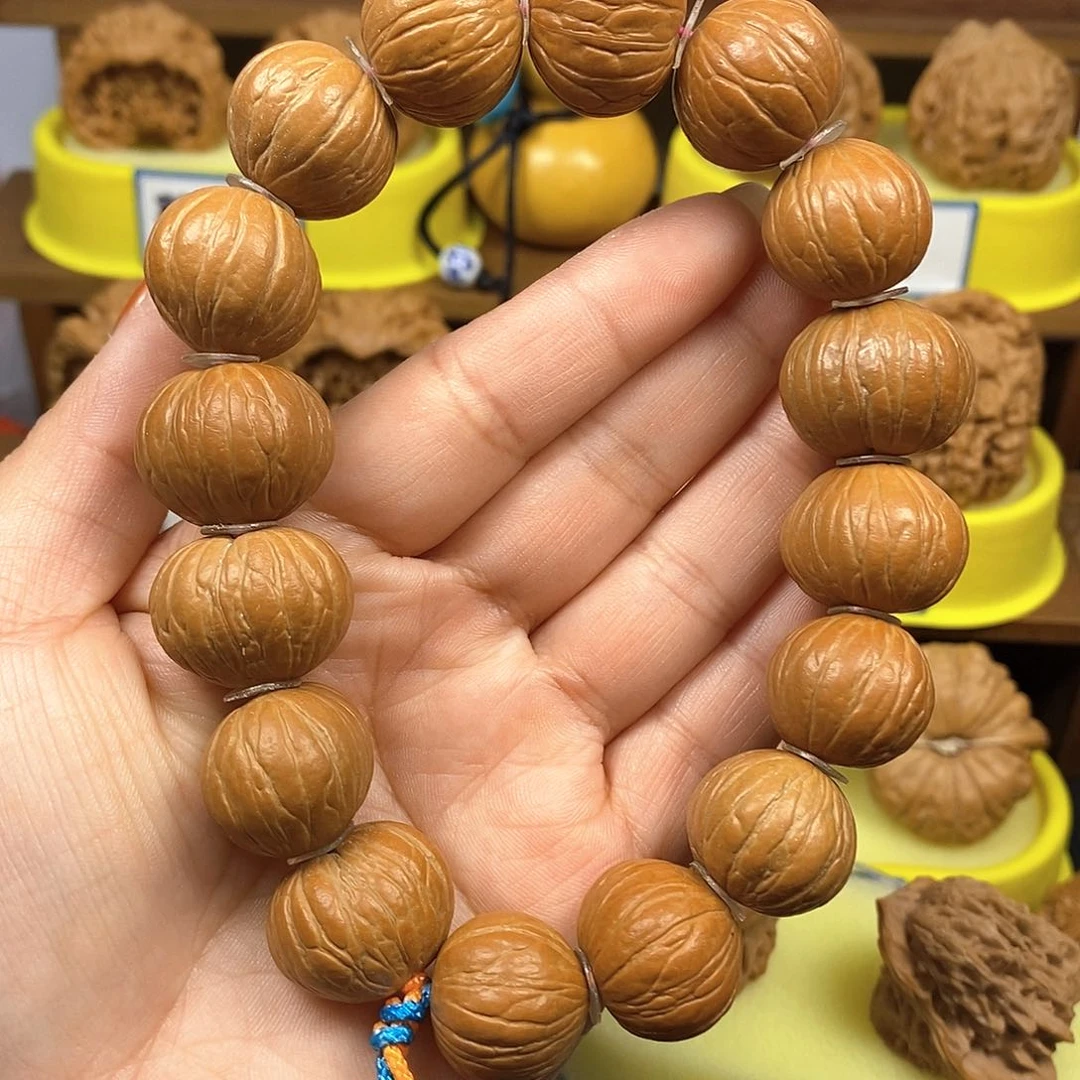 核桃手串 文玩/木作/... 文玩把件